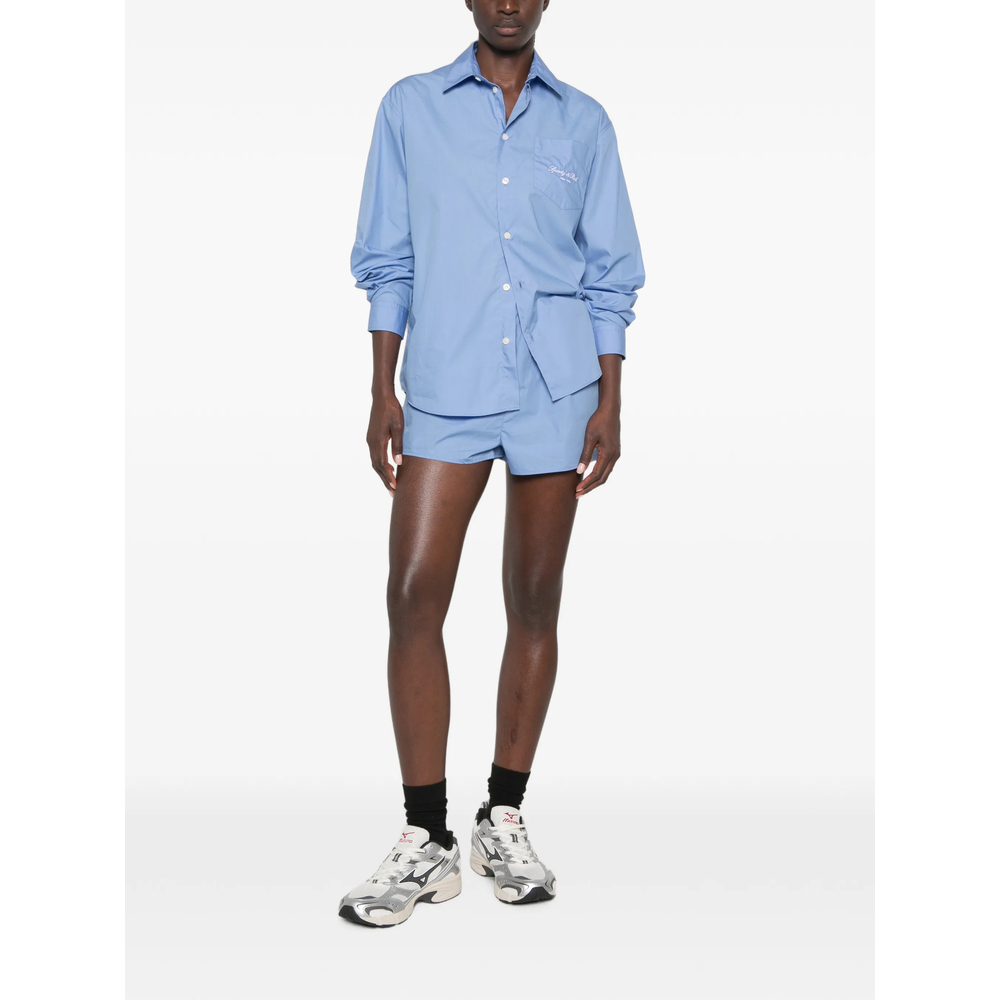 [SPORTY & RICH] Shorts FW26 SH060711326BL  SOFTE
