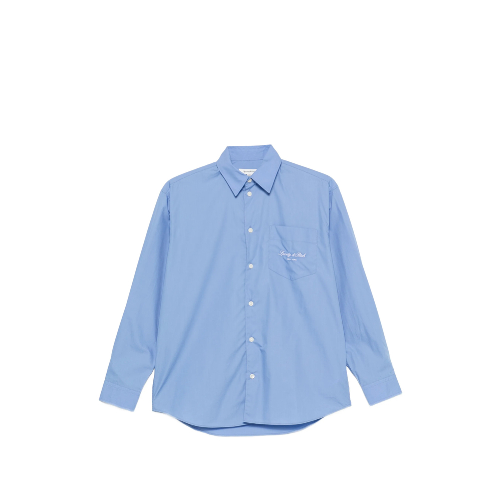 [SPORTY & RICH] Shirt FW26 SI006711329BL  SOFTE