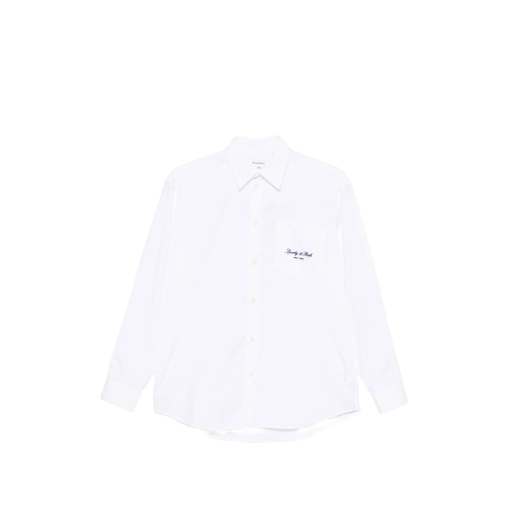 [SPORTY & RICH] Shirt FW26 SI006711329WH  WHITE