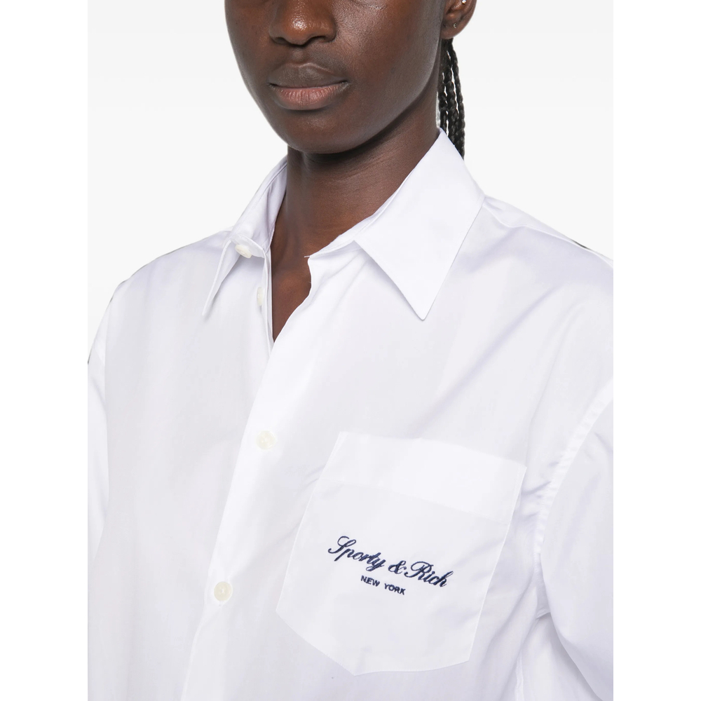 [SPORTY & RICH] Shirt FW26 SI006711329WH  WHITE