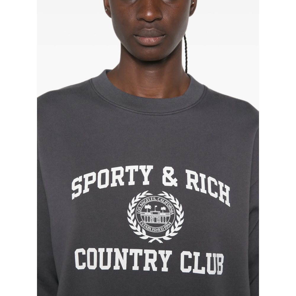[SPORTY & RICH] Knitwear FW26 ST098711218GY  CARBO
