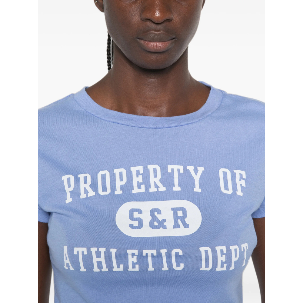 [SPORTY & RICH] T-shirts FW26 TO111711268BL  SOFTE