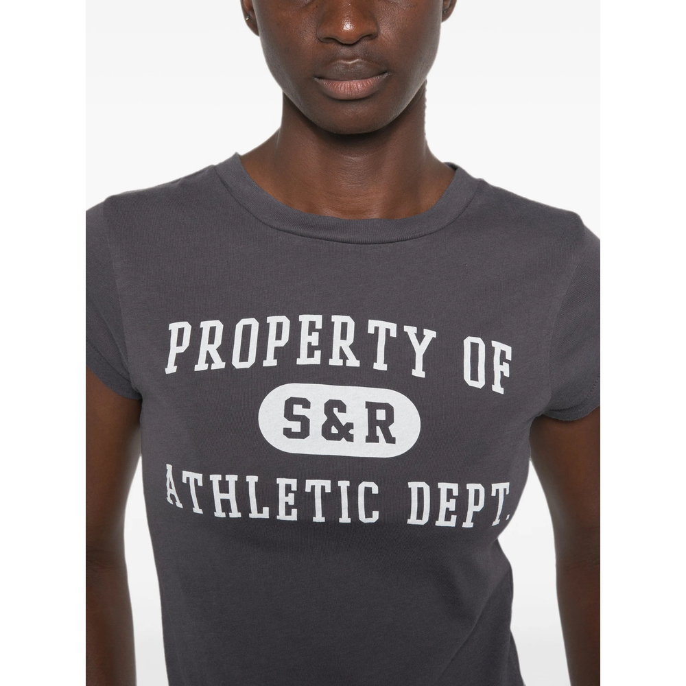 [SPORTY & RICH] T-shirts FW26 TO111711268GY  CARBO