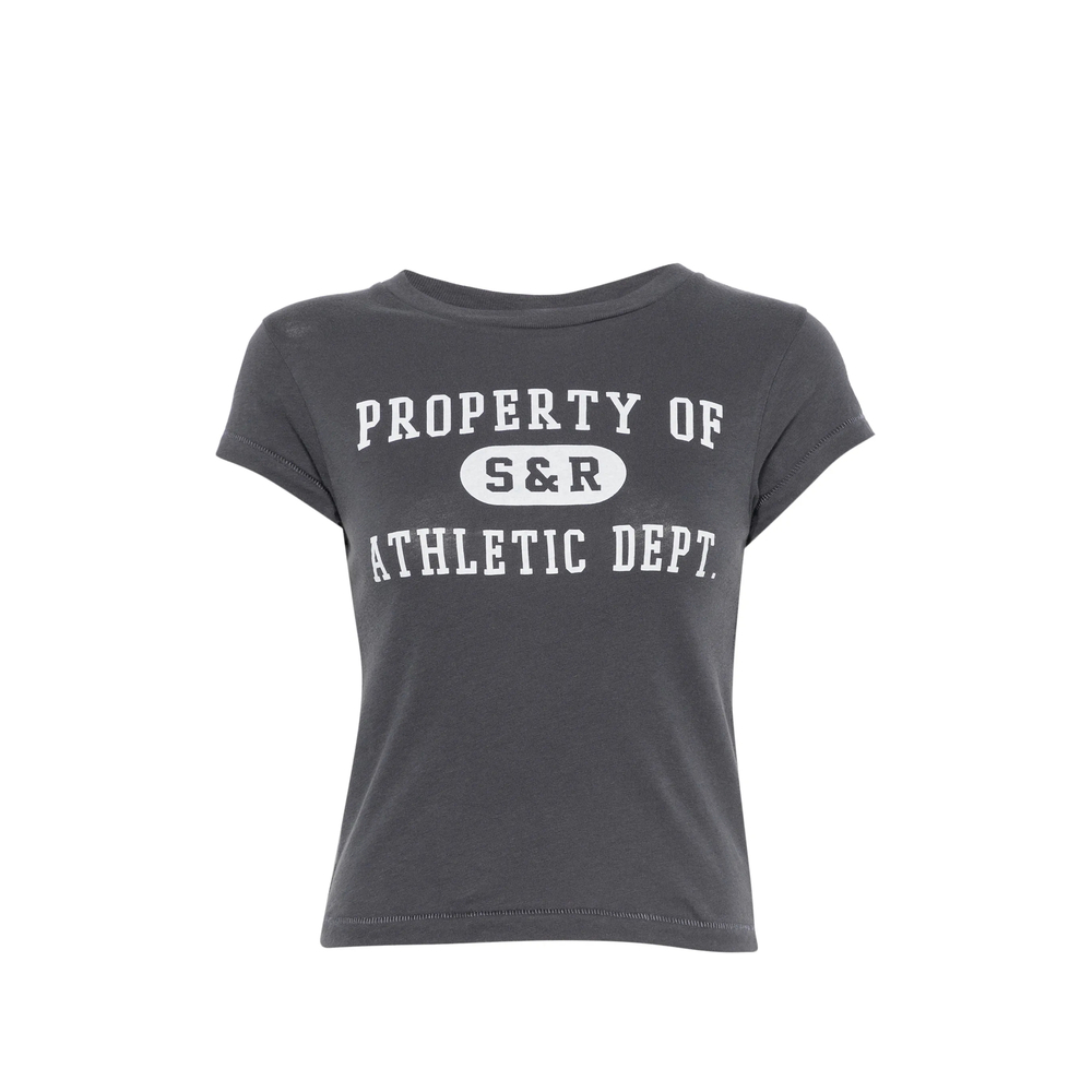 [SPORTY & RICH] T-shirts FW26 TO111711268GY  CARBO