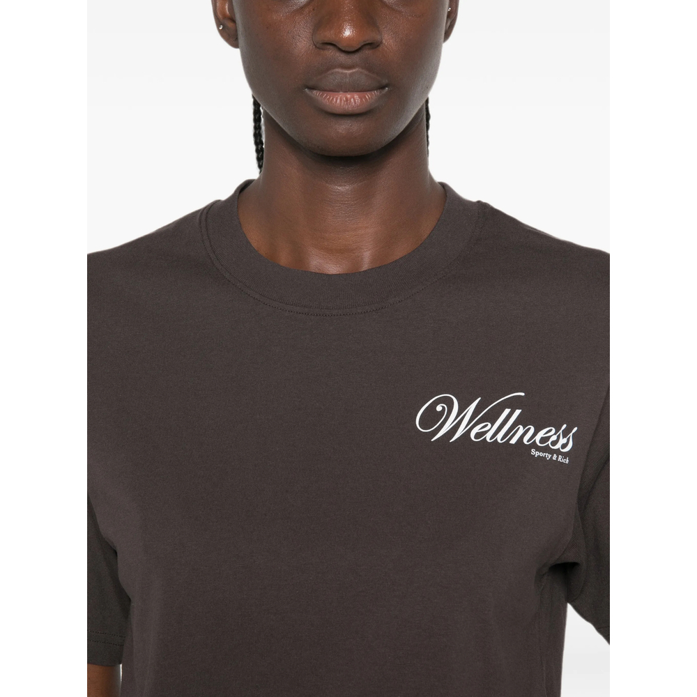 [SPORTY & RICH] T-shirts FW26 TO119711083BR  CIOCO