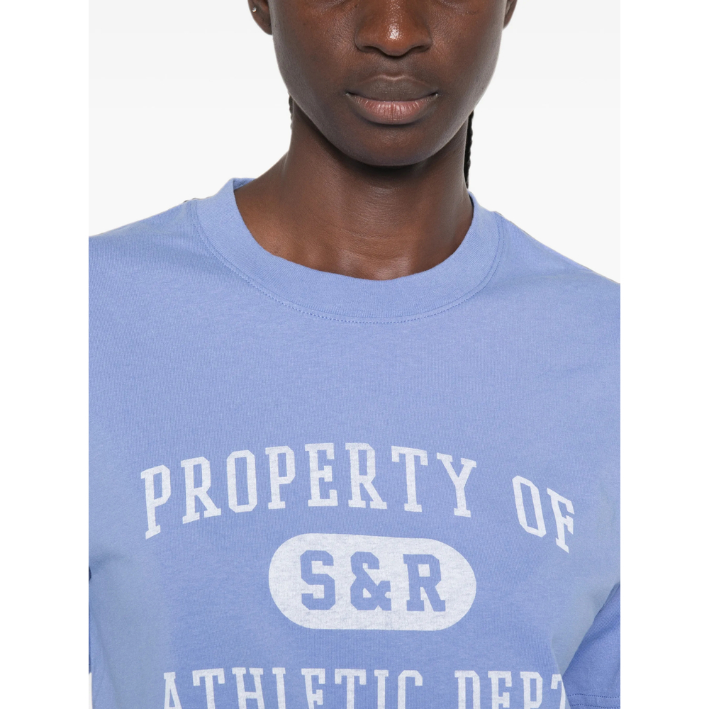 [SPORTY & RICH] T-shirts FW26 TO119711268BL  SOFTE