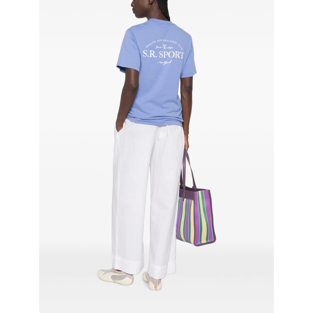 [SPORTY & RICH] T-shirts FW26 TO119711304BL  SOFTE