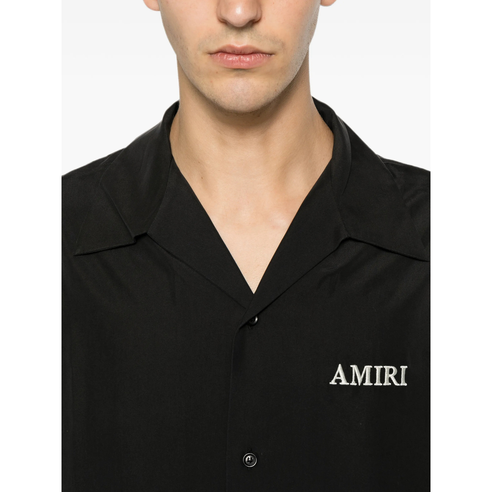 [Amiri] Shirts Short Sleeve FW26 AMTOSH1155  BLACK