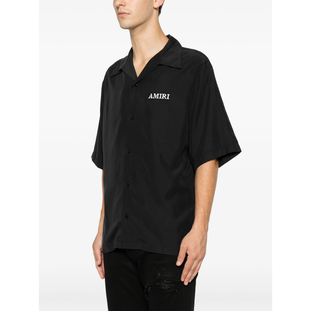 [Amiri] Shirts Short Sleeve FW26 AMTOSH1155  BLACK