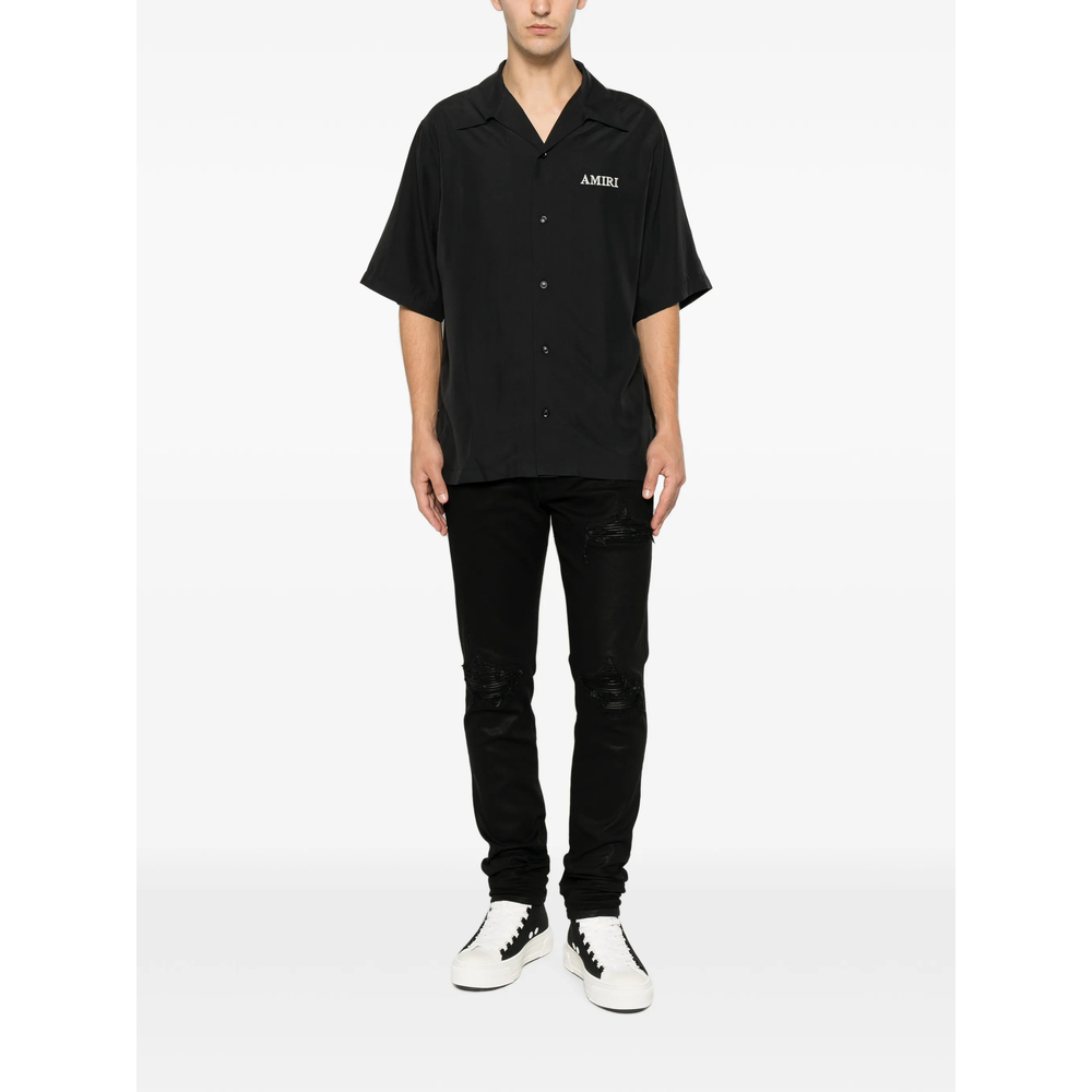 [Amiri] Shirts Short Sleeve FW26 AMTOSH1155  BLACK