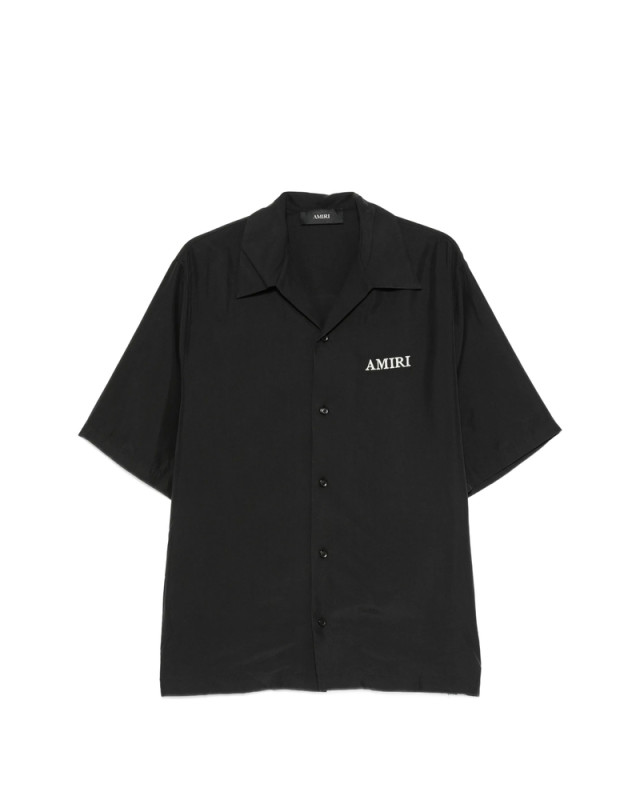 [Amiri] Shirts Short Sleeve FW26 AMTOSH1155  BLACK