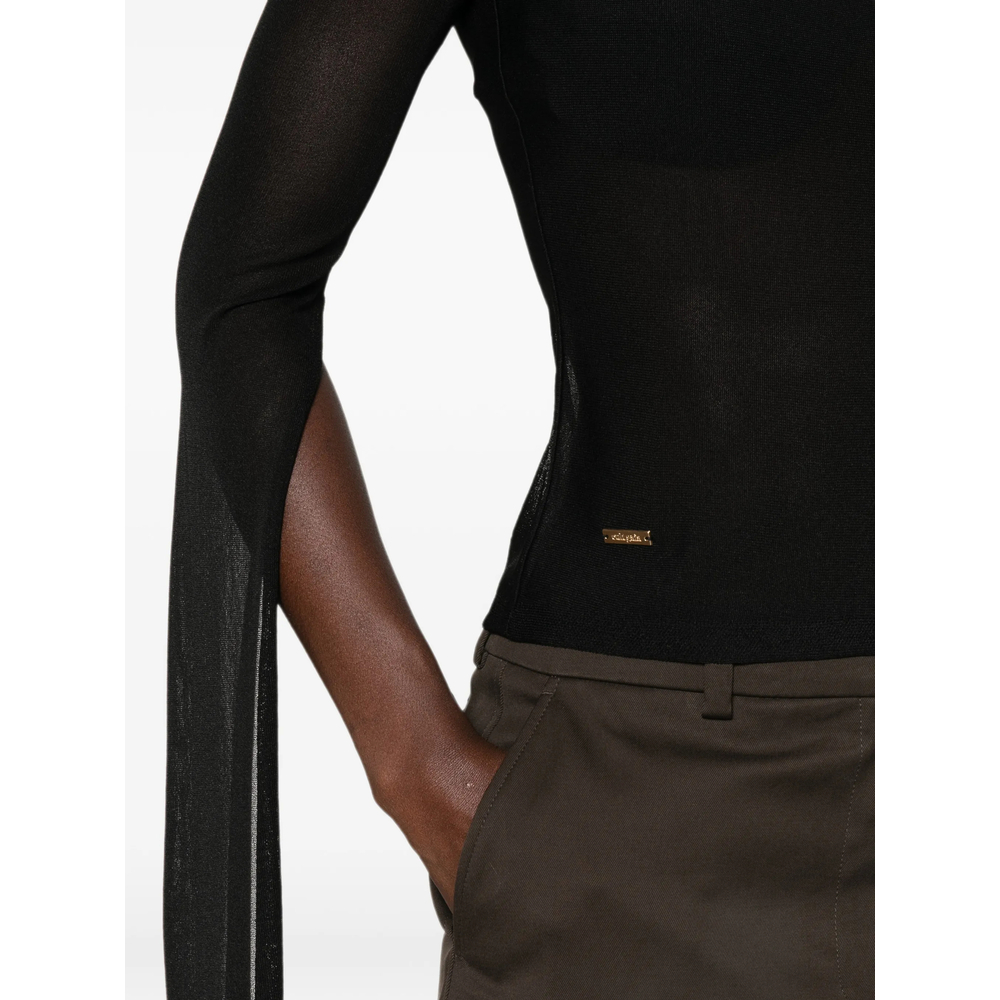 [Cult Gaia] Blouse FW26 SWTTP38030YV28 ANDARNA BLACK