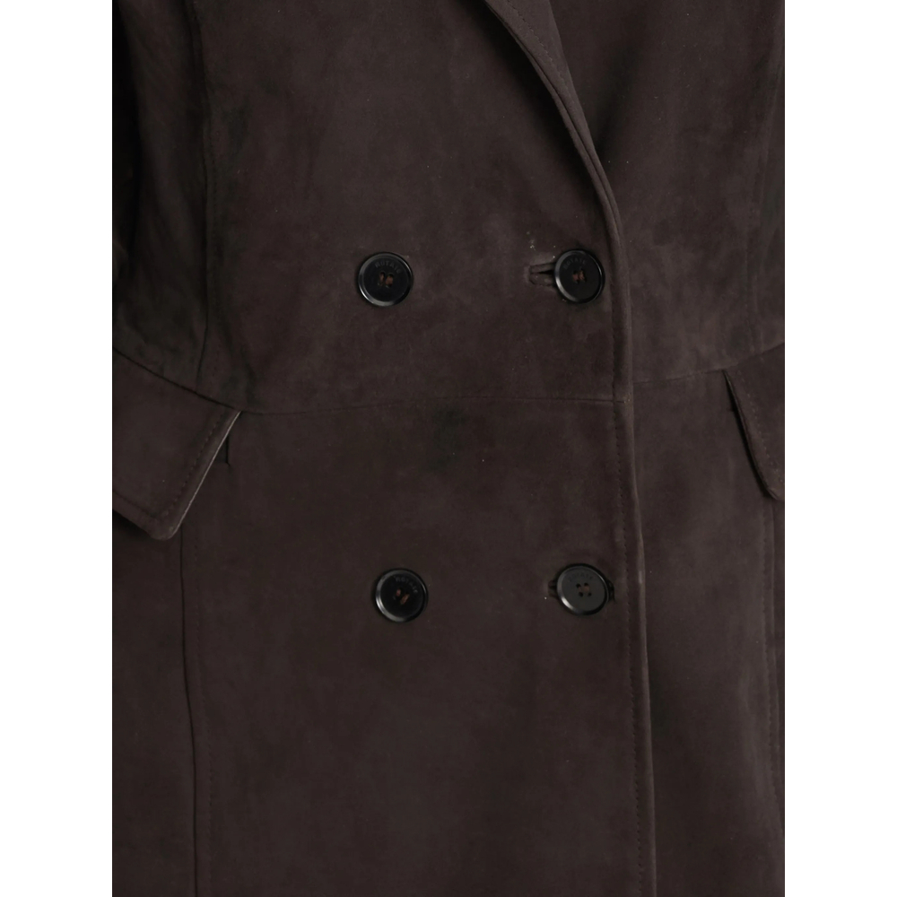 [ROTATE] Coat FW26 1165031111 SUEDE LONG 1111