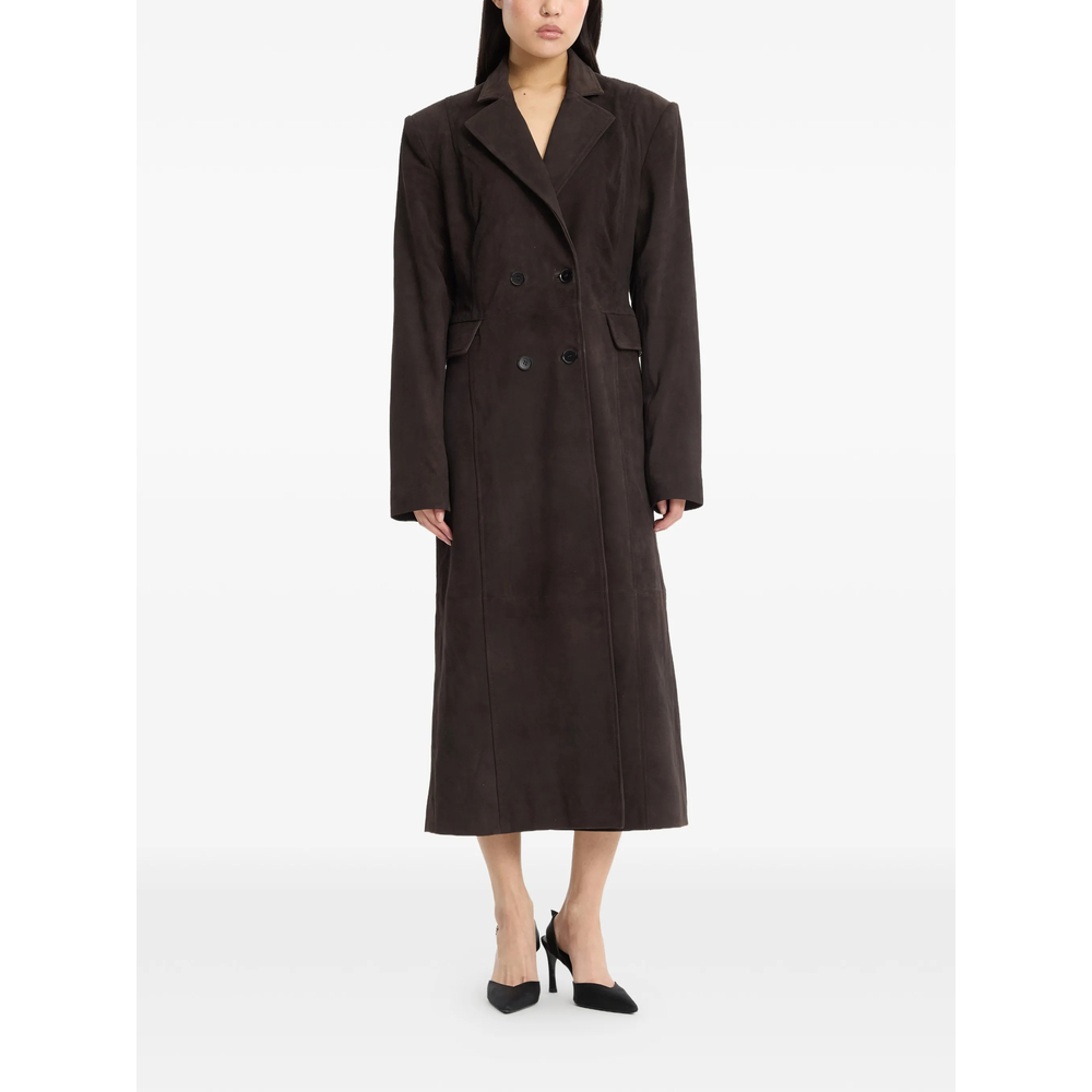 [ROTATE] Coat FW26 1165031111 SUEDE LONG 1111