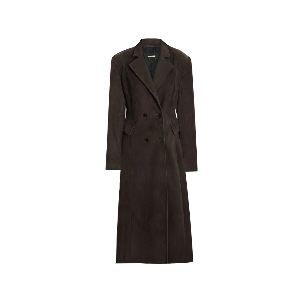 [ROTATE] Coat FW26 1165031111 SUEDE LONG 1111