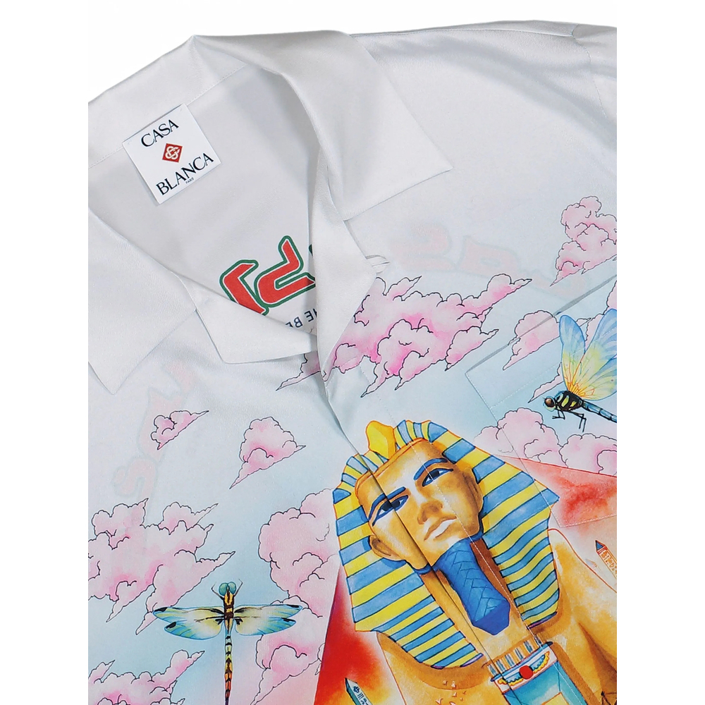 [Casablanca] Shirts Long Sleeve FW26 PF26-SH-006 02 EGYPT