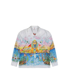 [Casablanca] Shirts Long Sleeve FW26 PF26-SH-006 02 EGYPT