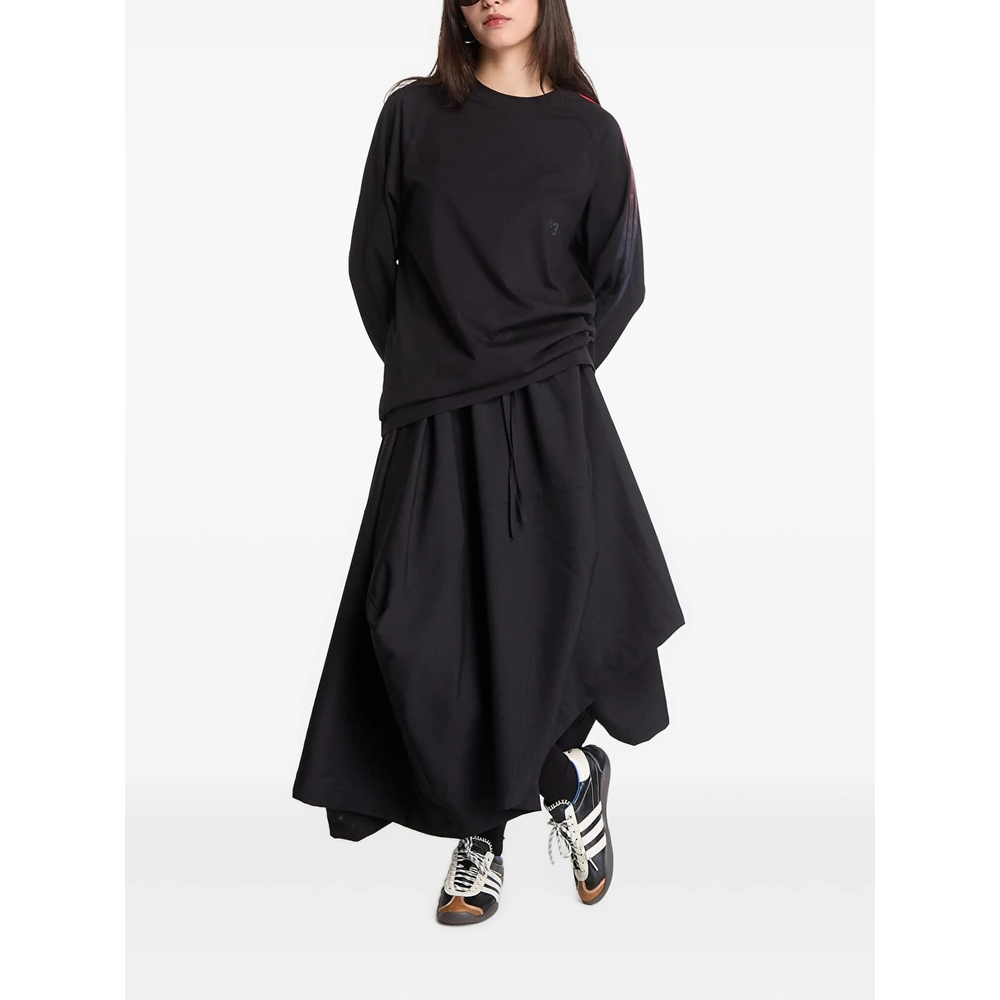 [Y-3] T-shirts Long Sleeve FW26 KQ8586  BLACK