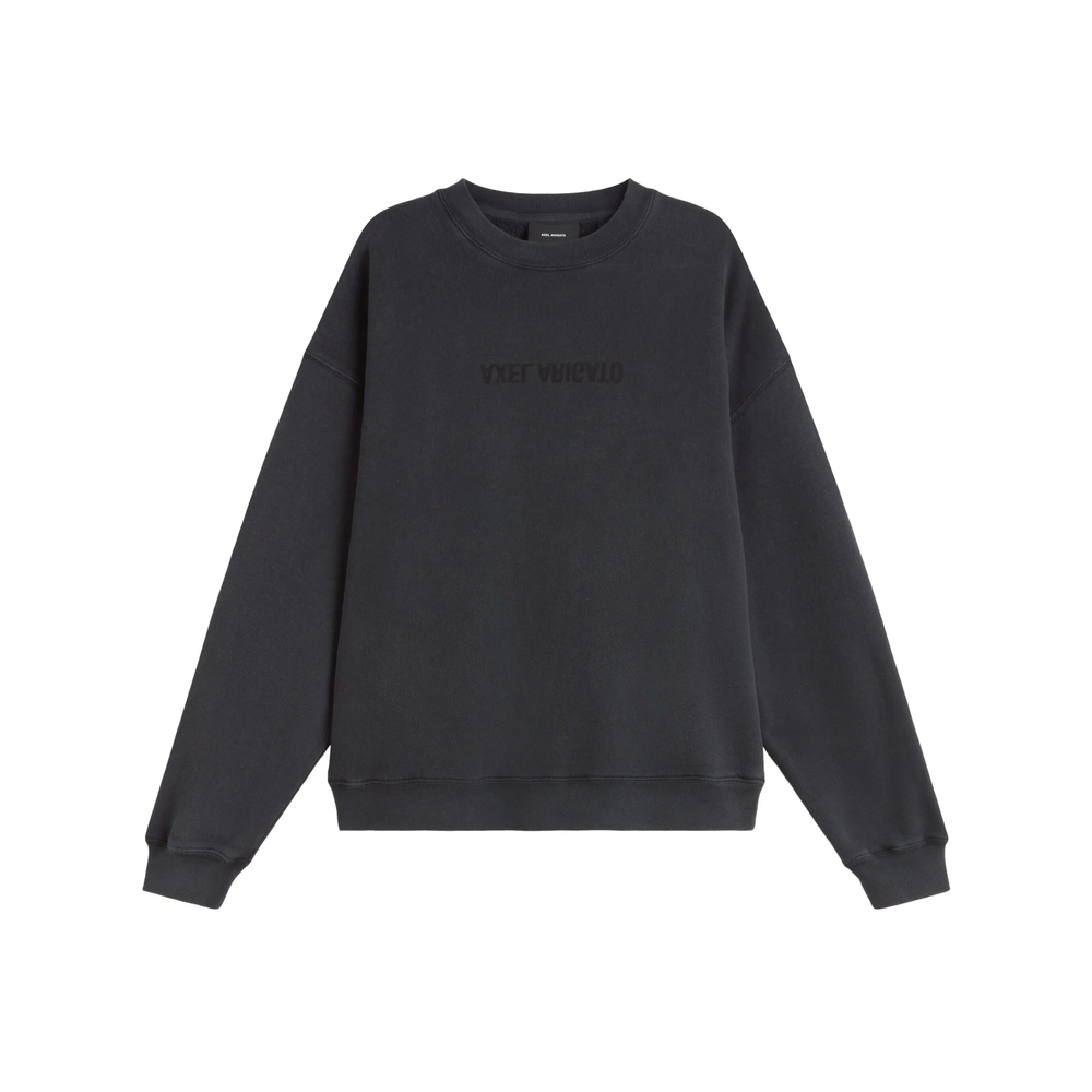 [Axel Arigato] Sweatshirt FW26 A3122004 DISTORT BLACK