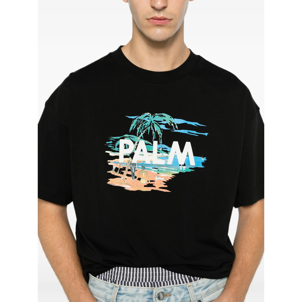 [Palm Angels] T-shirts Short Sleeve FW26 PAMAA001J R004 1084