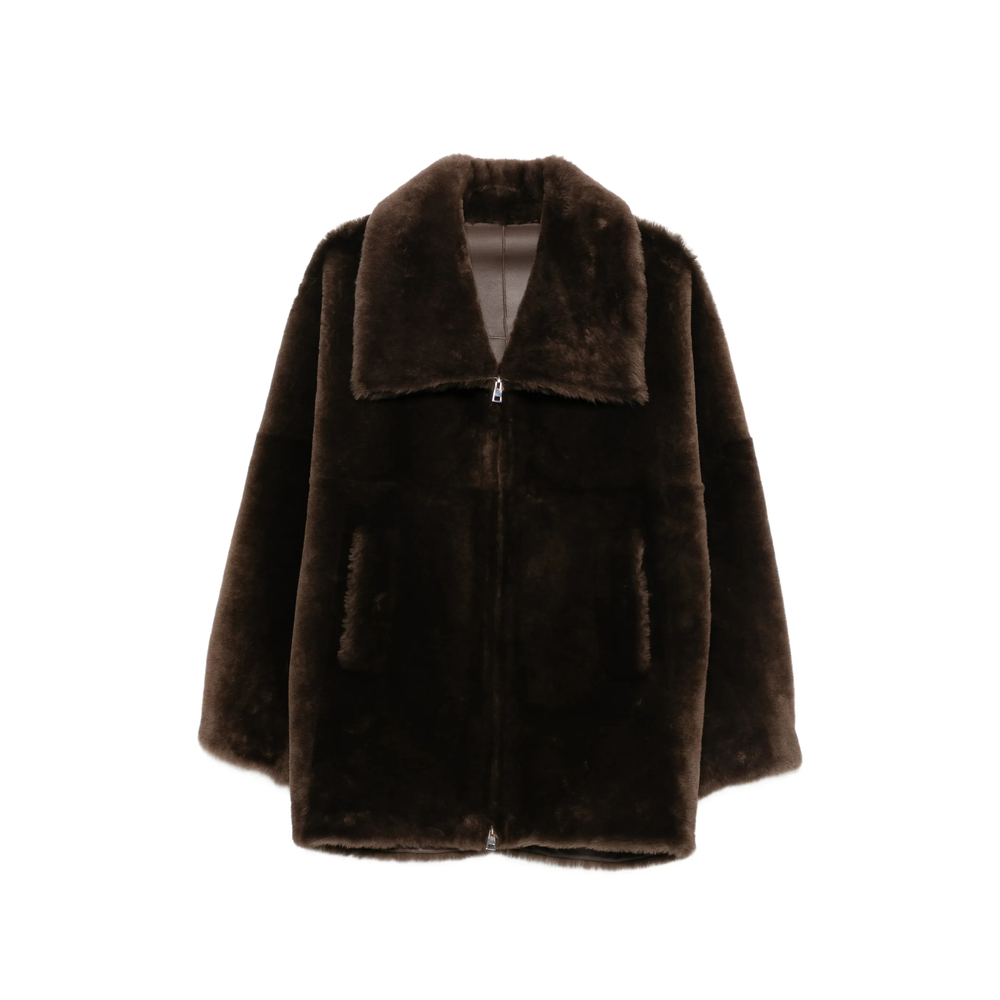 [Blancha] Leather Jacket FW26 26100-302  QUERC