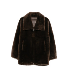 [Blancha] Leather Jacket FW26 26100-302  QUERC