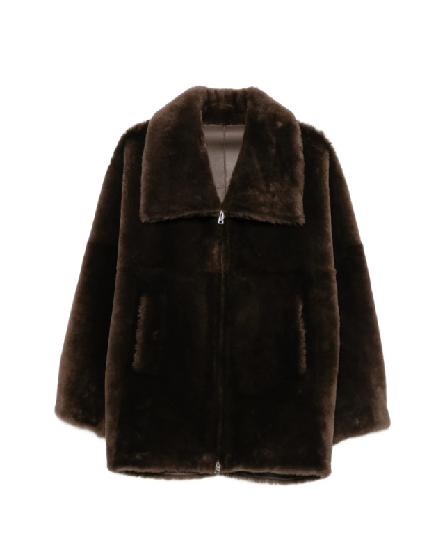 [Blancha] Leather Jacket FW26 26100-302  QUERC