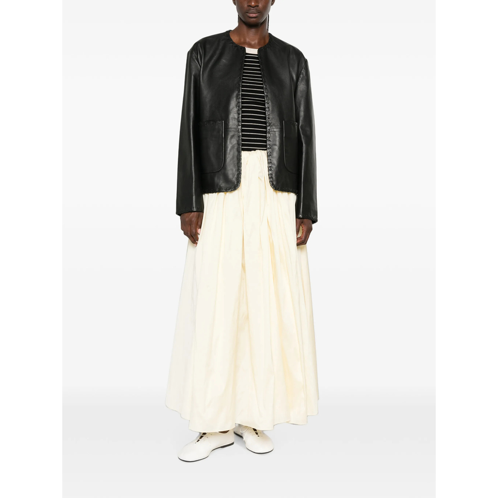 [ROHE] Leather Jacket FW26 420-11-148  BLACK
