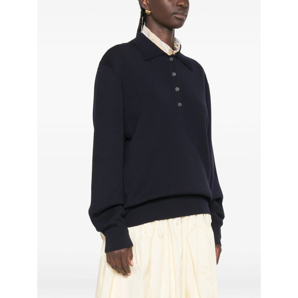 [ROHE] Knitwear FW26 819-23-301  NAVY