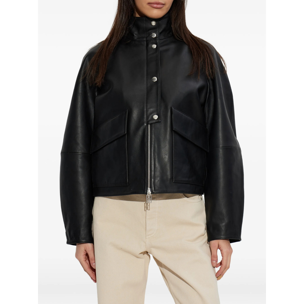 [By Malene Birger] Leather Jacket FW26 SUZANNE  050