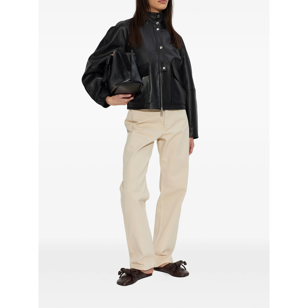 [By Malene Birger] Leather Jacket FW26 SUZANNE  050