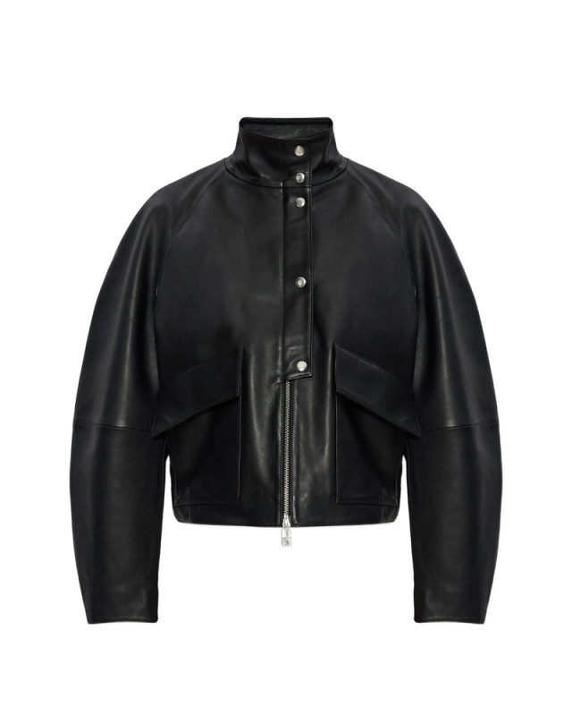 [By Malene Birger] Leather Jacket FW26 SUZANNE  050