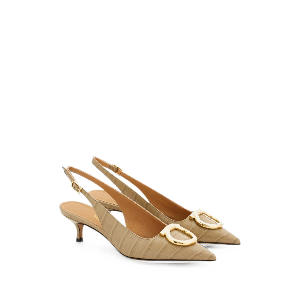[Ferragamo] Slingback FW26 01L946 0794989 1C TAUPE