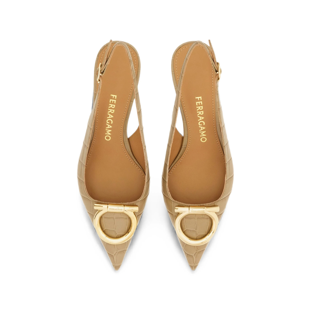 [Ferragamo] Slingback FW26 01L946 0794989 1C TAUPE