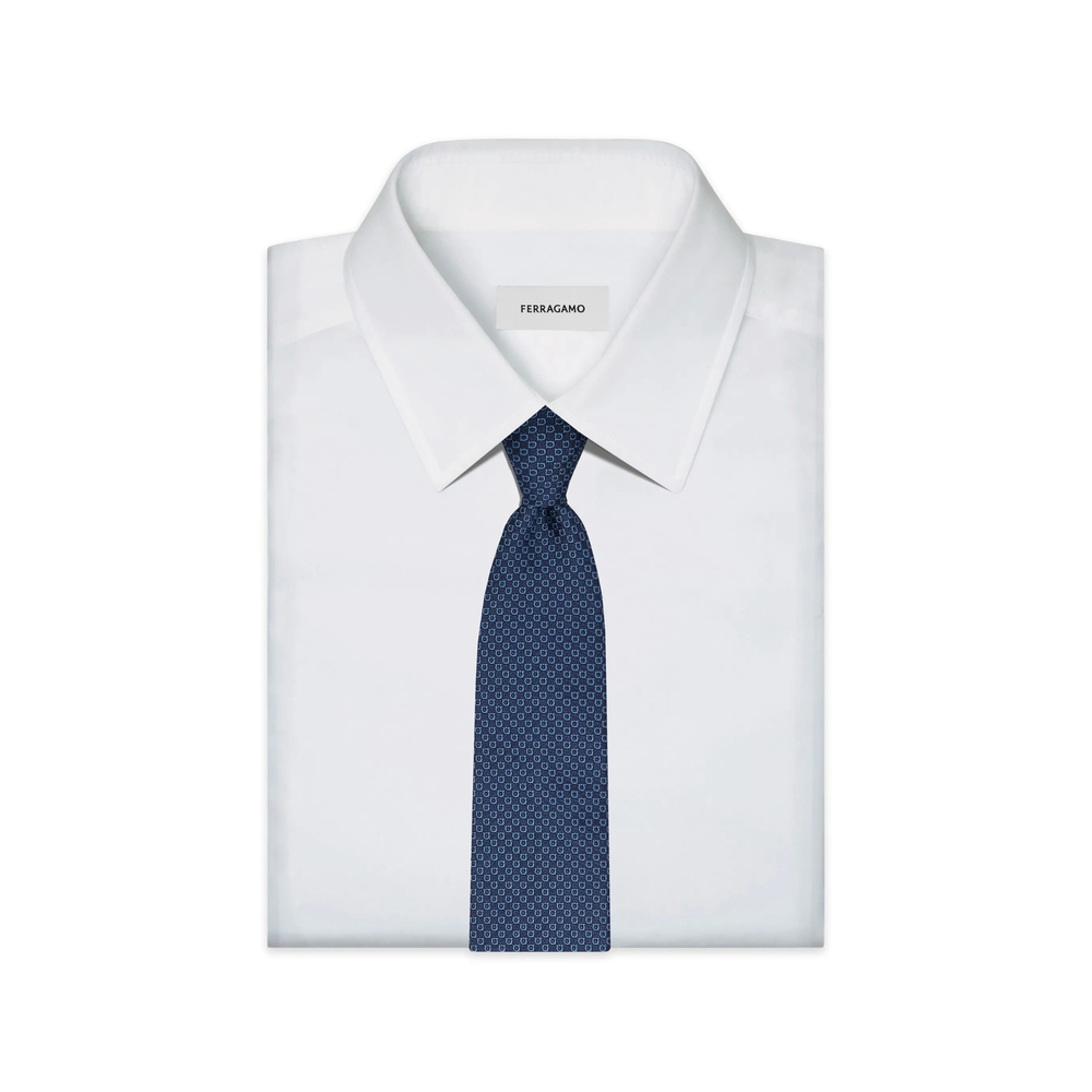 [Ferragamo] Tie FW26 351431 0794462 BLUME