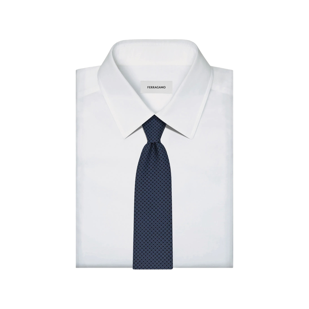 [Ferragamo] Tie FW26 351431 0794461 BLUSC