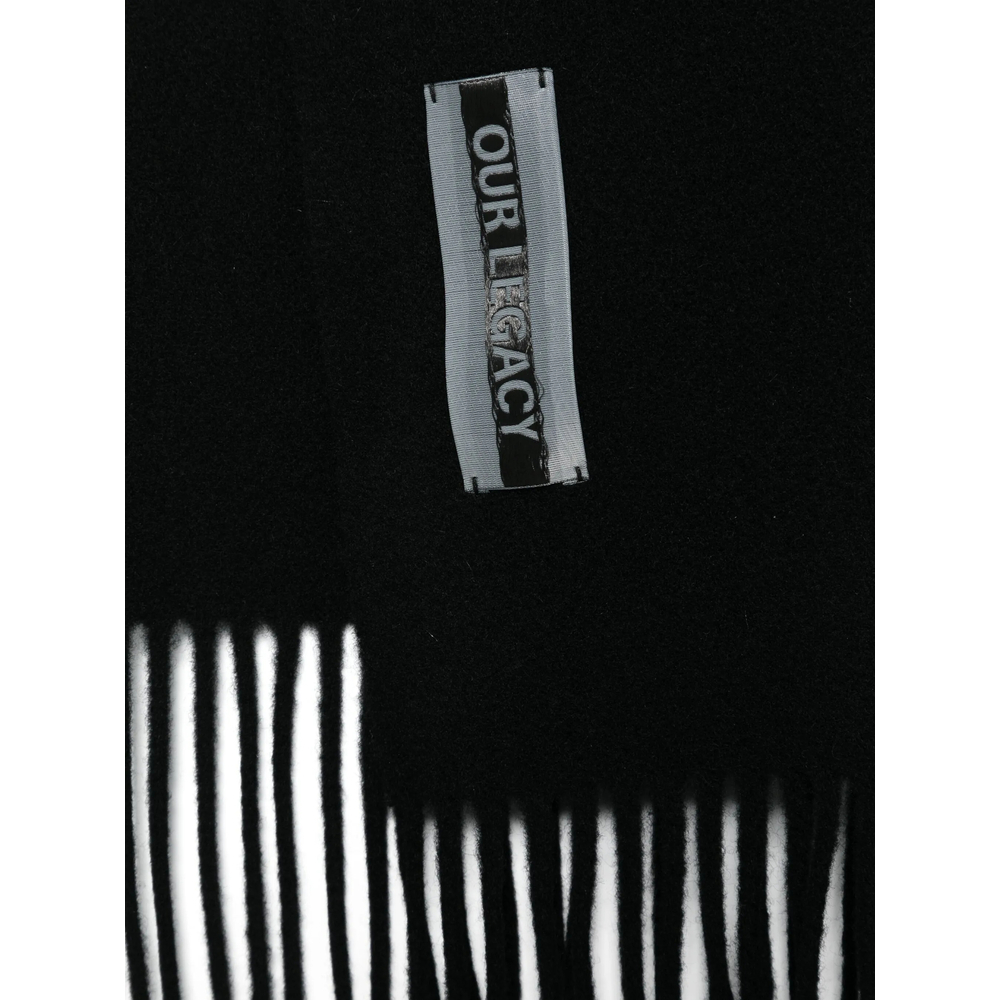 [Our Legacy] Scarf FW26 A4248EAB  BLACK