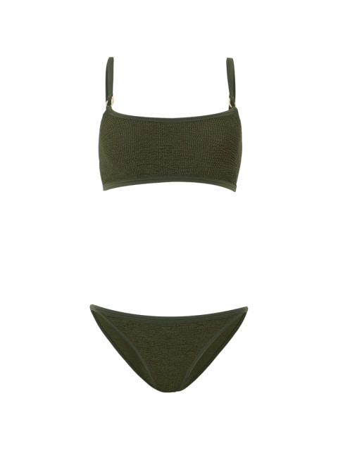 [Hunza G] Bikini FW26 B-IRIS-GD METCRINKLE MEKHA