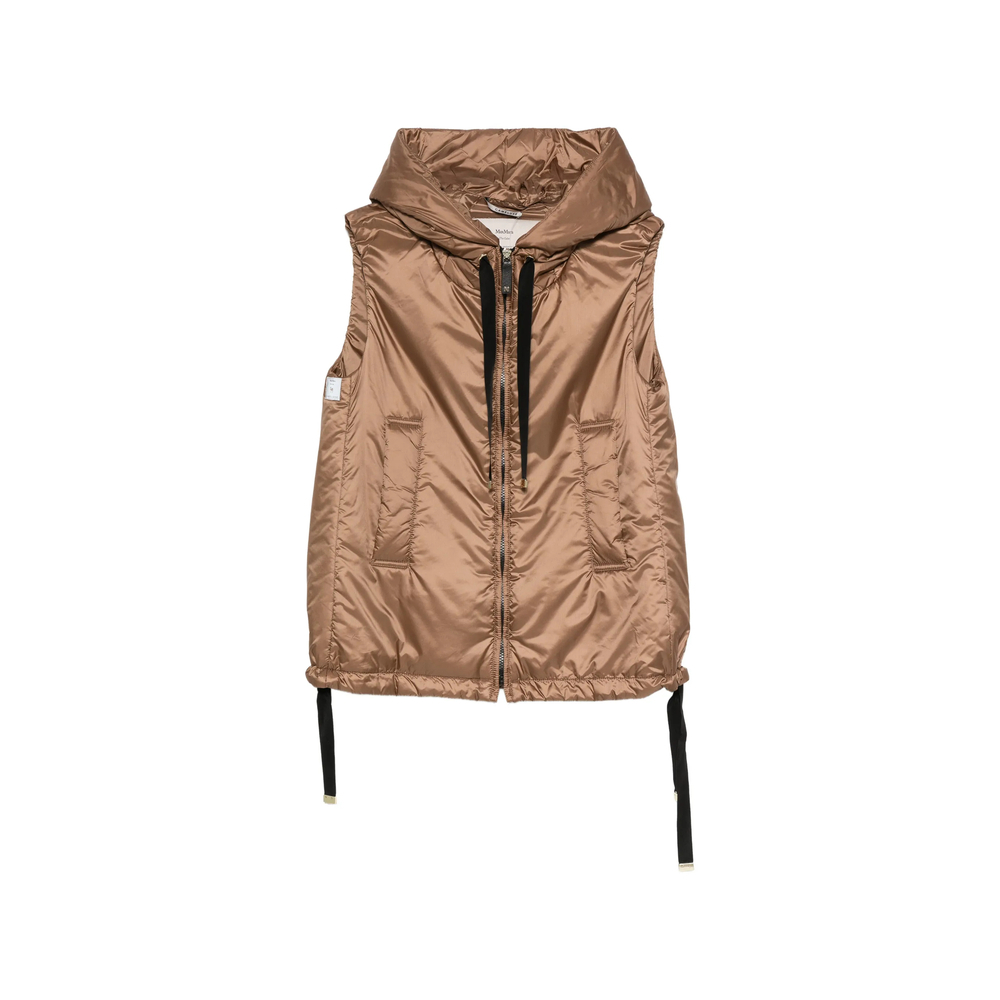 [MAX MARA THE CUBE] Down Vest FW26 GREENGO 025 027