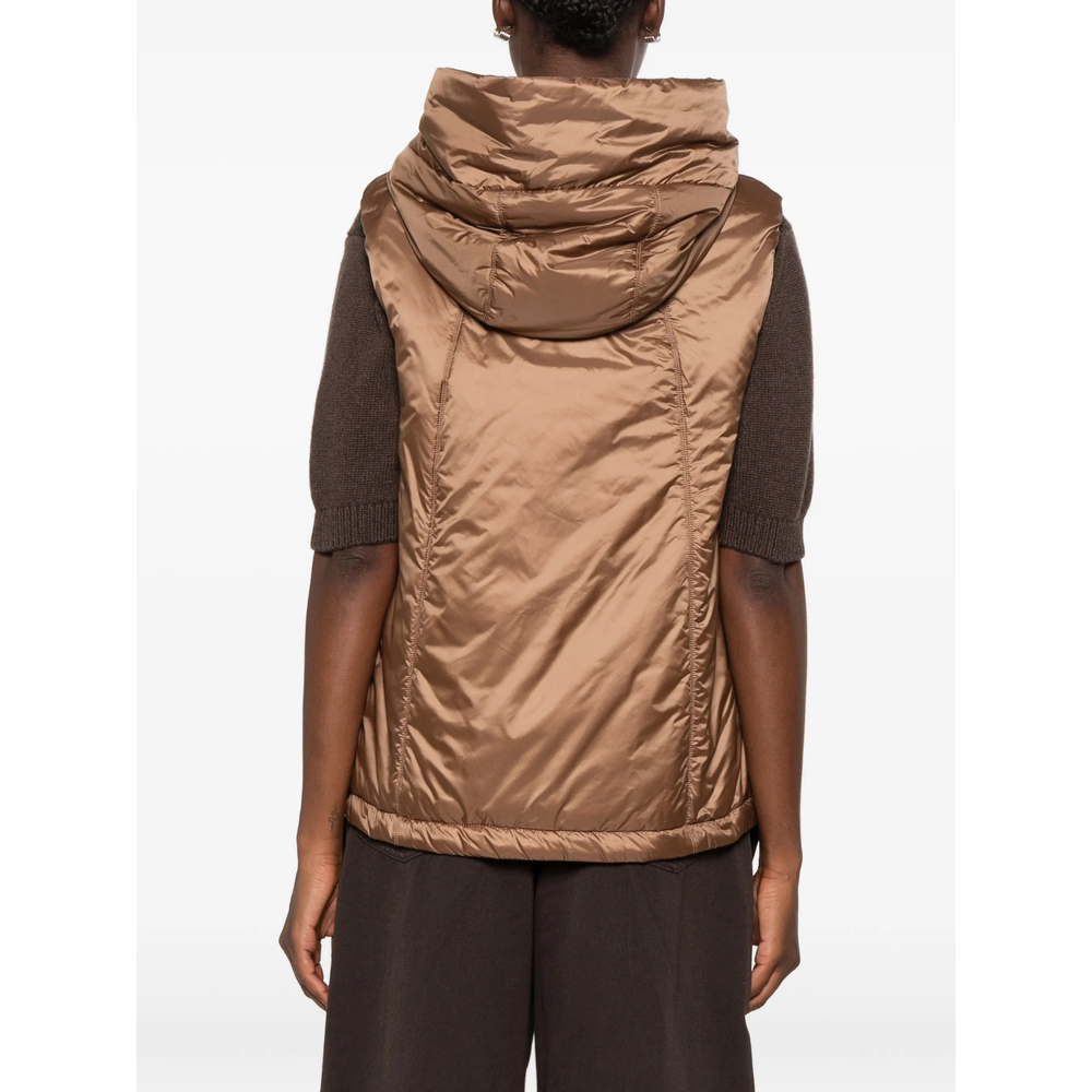 [MAX MARA THE CUBE] Down Vest FW26 GREENGO 025 027