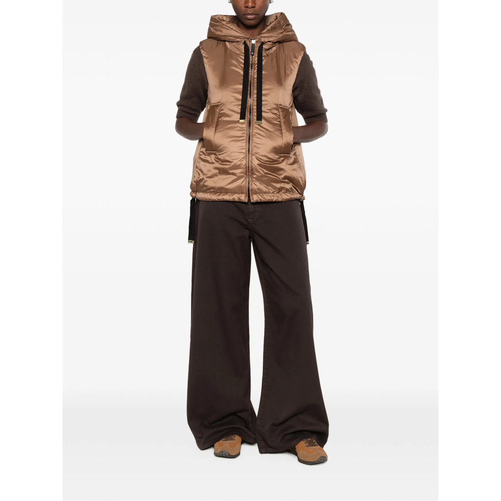 [MAX MARA THE CUBE] Down Vest FW26 GREENGO 025 027