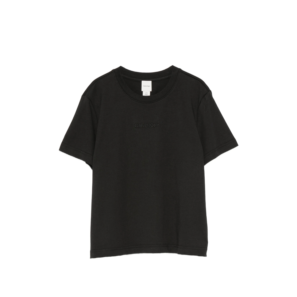 [CALVIN KLEIN] T-shirts Short Sleeve FW26 LV044C905GUB1  BLACK