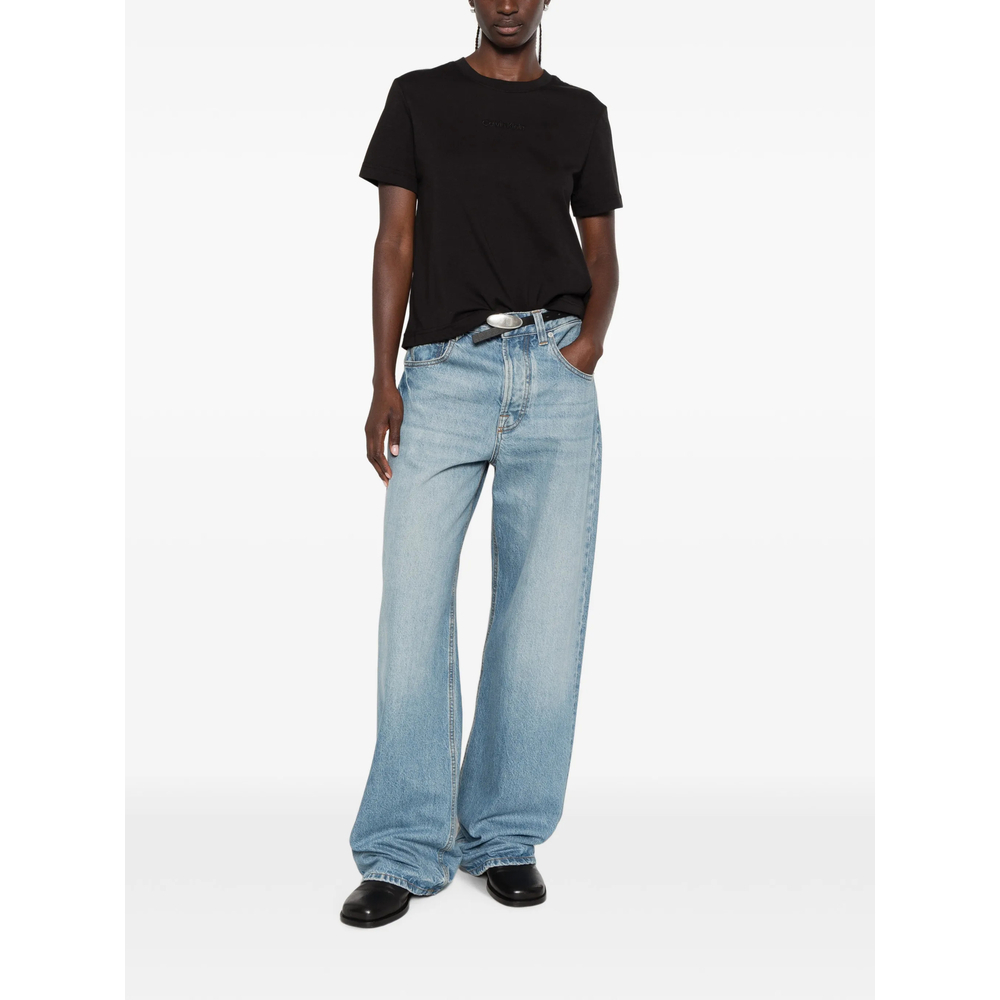 [CALVIN KLEIN] T-shirts Short Sleeve FW26 LV044C905GUB1  BLACK