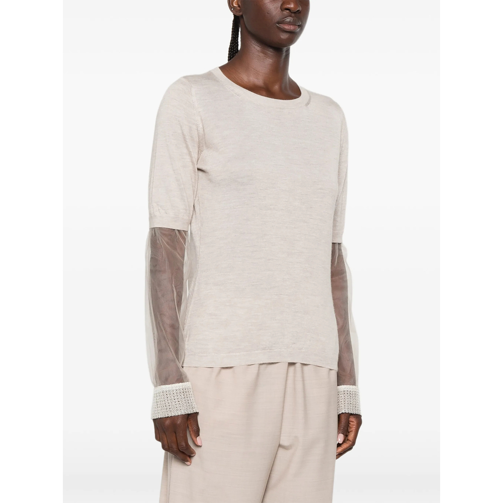 [Fabiana Filippi] T-shirts Long Sleeve FW26 MAD216F006 M319 0167