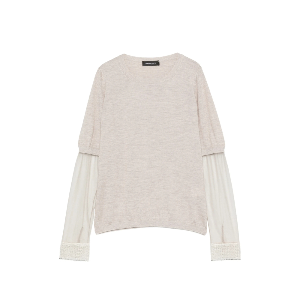 [Fabiana Filippi] T-shirts Long Sleeve FW26 MAD216F006 M319 0167