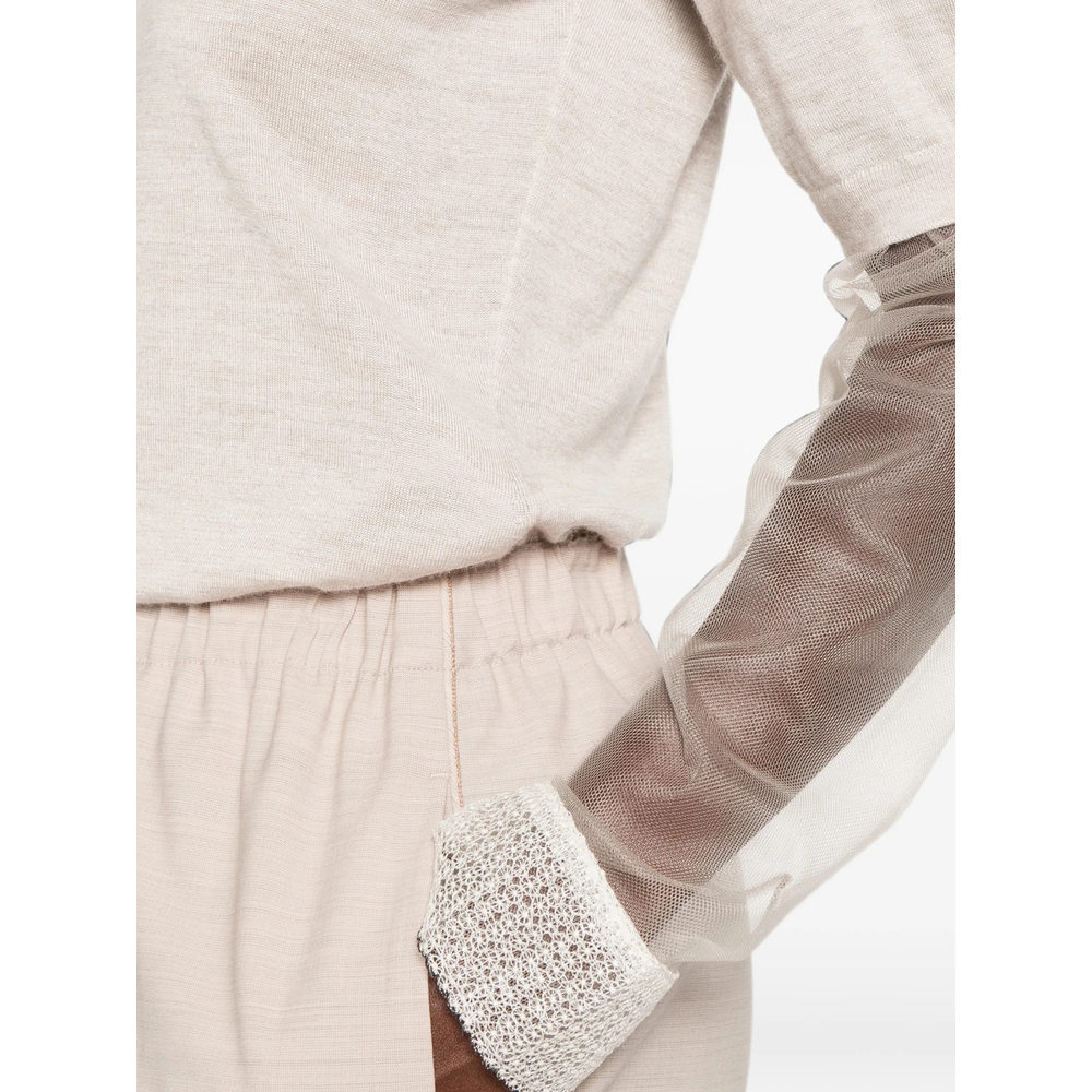[Fabiana Filippi] T-shirts Long Sleeve FW26 MAD216F006 M319 0167