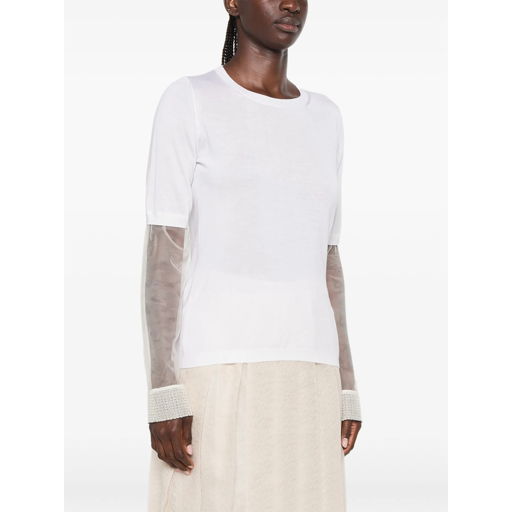 [Fabiana Filippi] T-shirts Long Sleeve FW26 MAD216F006 M319 25