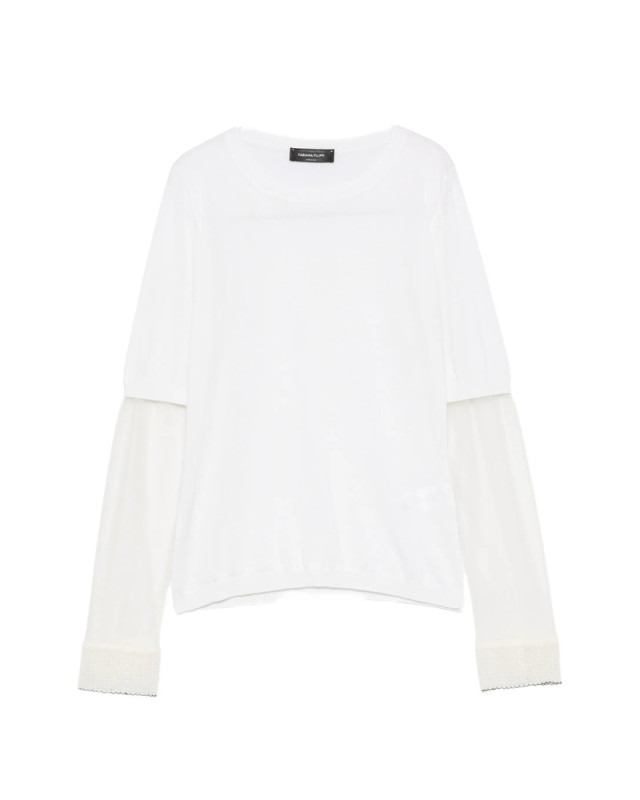 [Fabiana Filippi] T-shirts Long Sleeve FW26 MAD216F006 M319 25