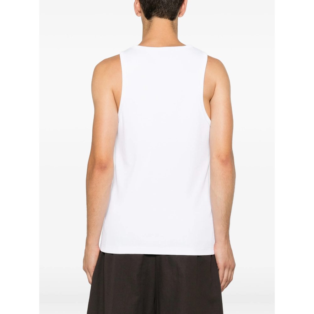 [Casablanca] T-shirts Sleeveless FW26 PF26-JTS-057 01 WHITE