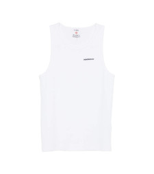 [Casablanca] T-shirts Sleeveless FW26 PF26-JTS-057 01 WHITE